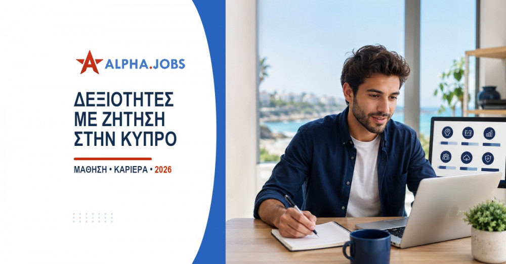 Δεξιότητες σε ζήτηση στην Κύπρο το 2026