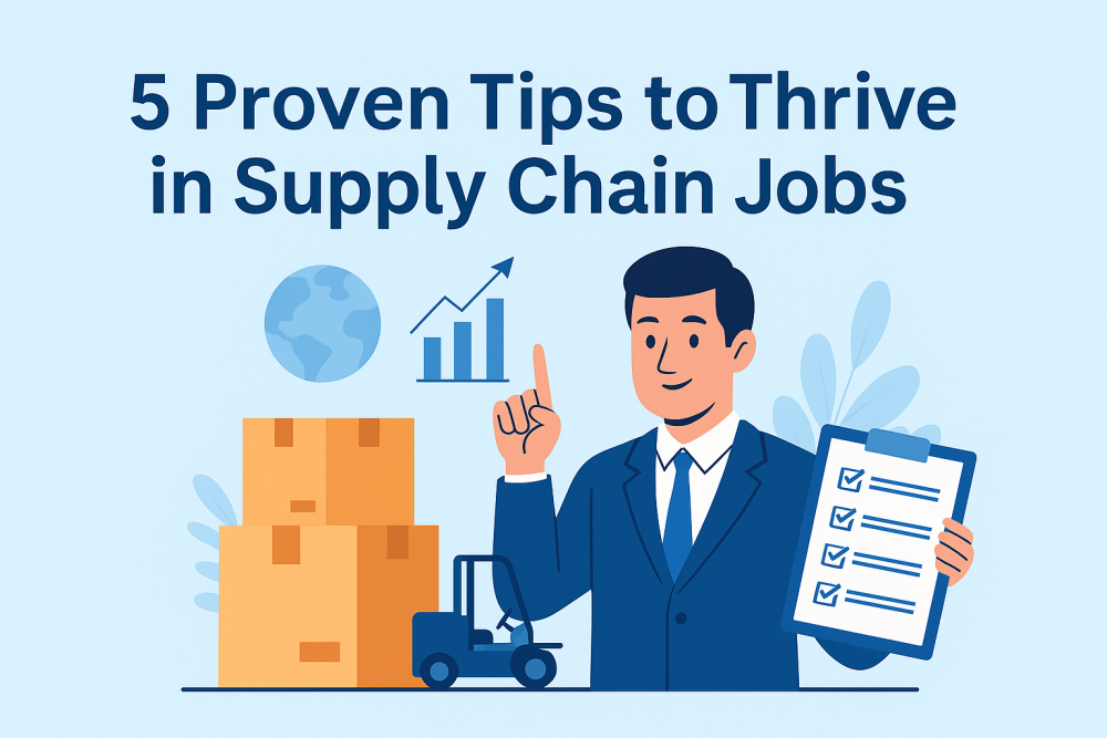 5 Proven Tips to Thrive in Supply Chain Jobs