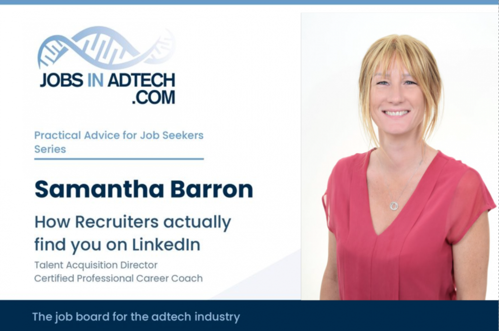 Samantha Barron - How Recruiters actually find you on LinkedIn