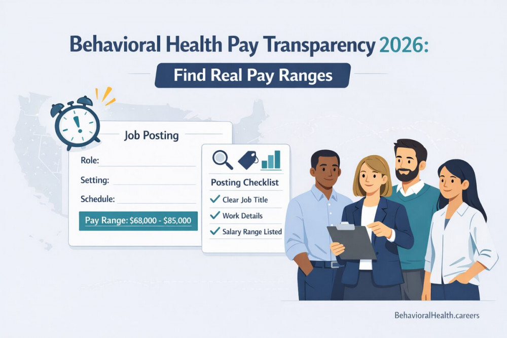 Behavioral Health Pay Transparency in 2026 | What Job Seekers Look For and What Employers Should Disclose