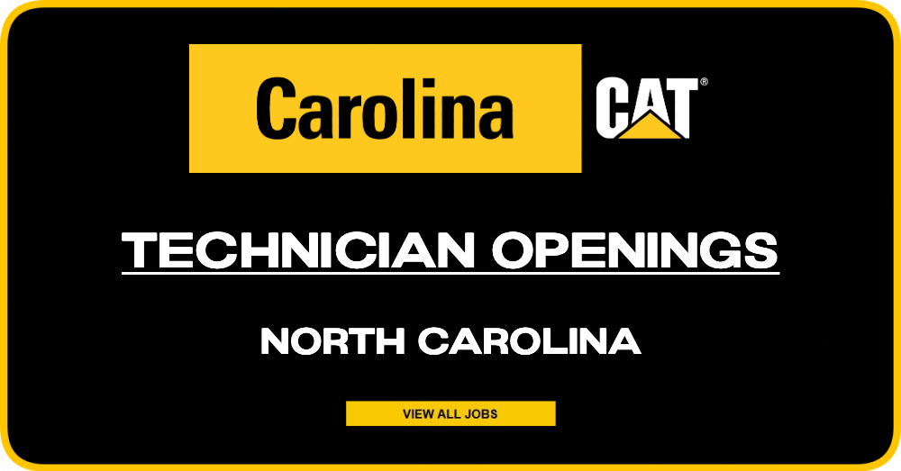 Technician opportunities @ Carolina Cat