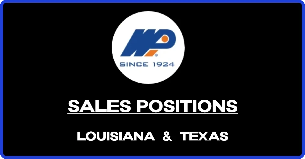 Sales Positions @ Waukesha-Pearce Industries in LA & TX