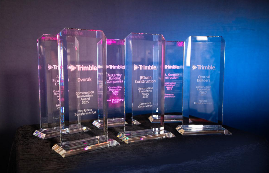 Trimble Announces 2025 Construction Innovation Award Winners