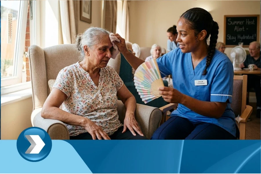 How Care Workers Can Safeguard Residents During a Heatwave