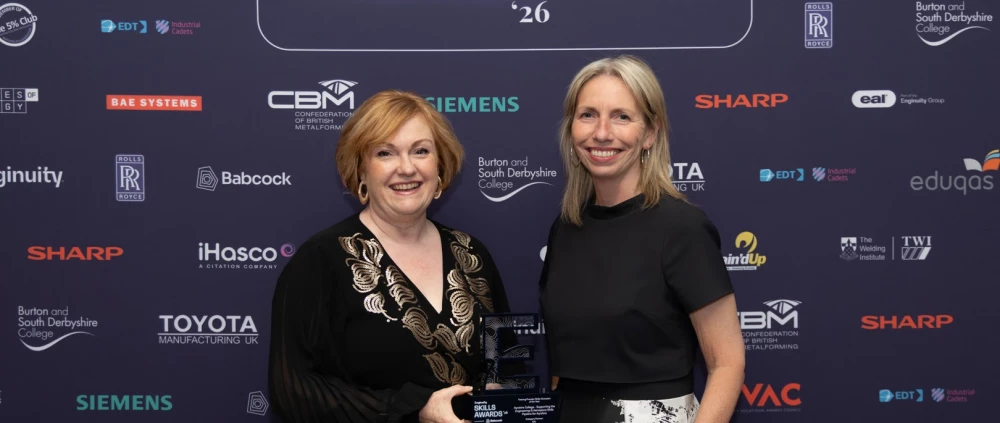 Ayrshire College Wins National Training Provider Skills Champion Award