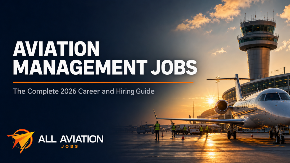 Aviation Management Jobs: The Complete 2026 Career and Hiring Guide