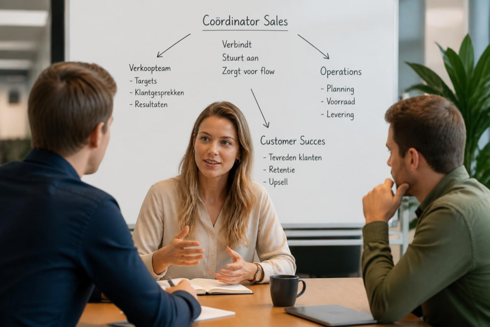 Coordinator Sales: Rol, Taken en Carrièremogelijkheden