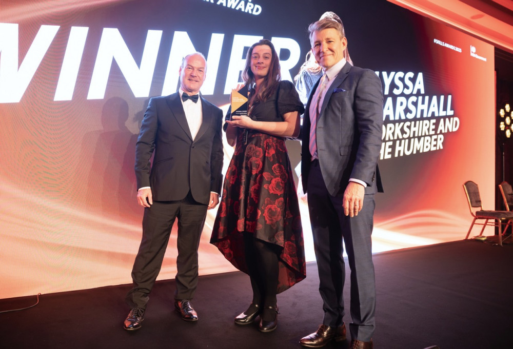 Leeds College of Building Apprentice Wins National Education Award