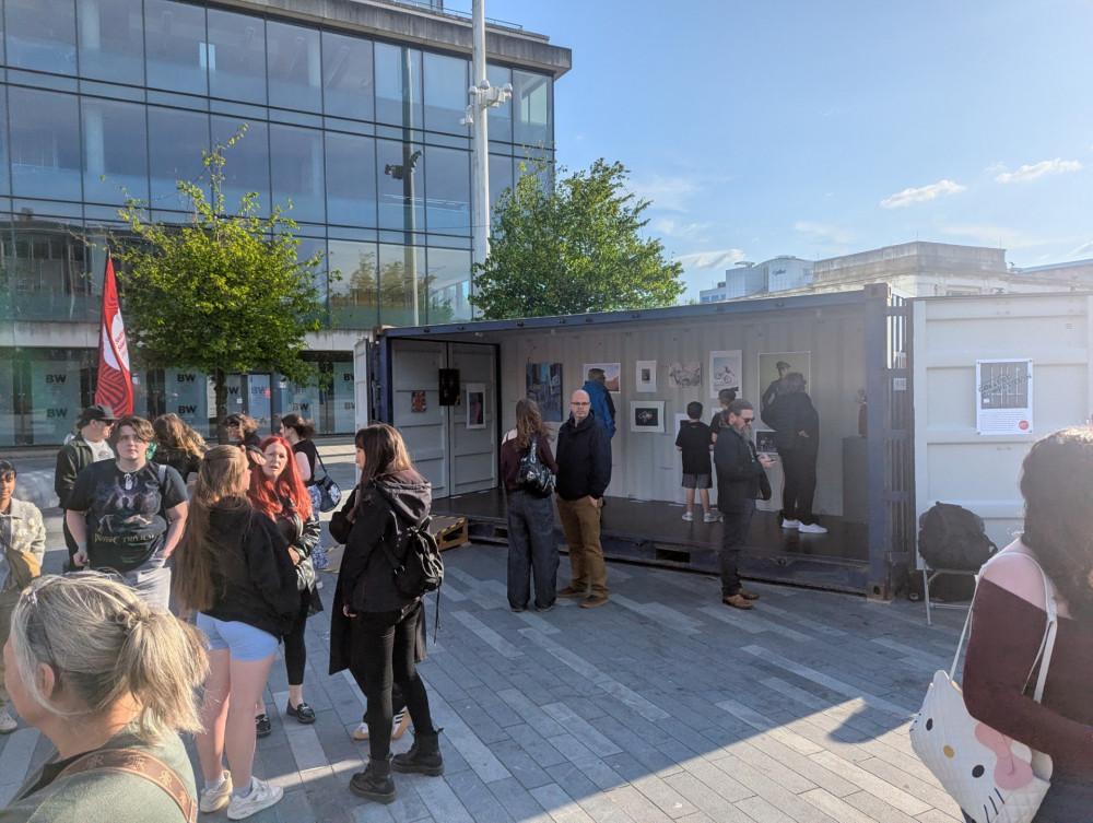 Photography Student Wins People’s Choice Award at City Art Exhibition