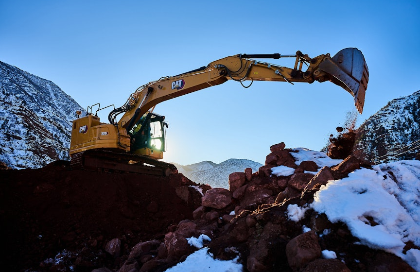 Cat’s New HD 325 Excavator Designed for Heavy-Duty Work on Rough Terrain