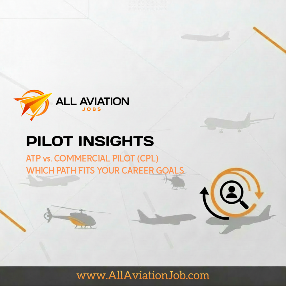 ATP vs. Commercial Pilot: Which Path Fits Your Career Goals