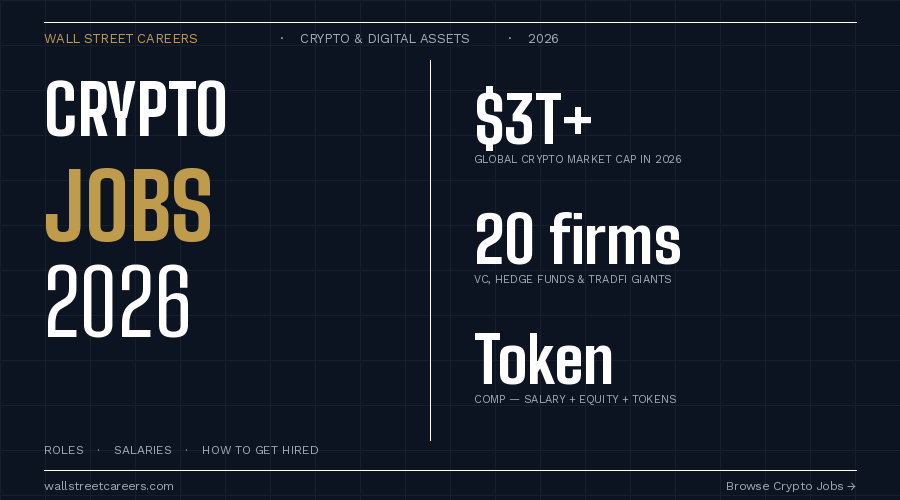 Crypto & Digital Asset Jobs 2026: Roles, Salaries & How to Get Hired