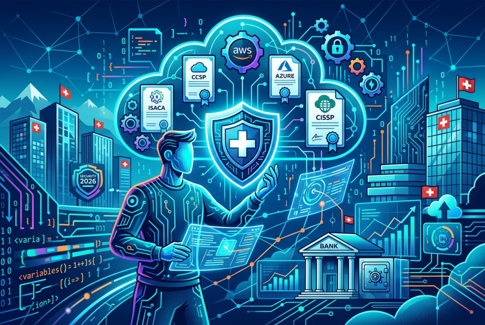 Cybersecurity 2026: Die gefragtesten Cloud-Security-Zertifikate für den Schweizer Finanzsektor