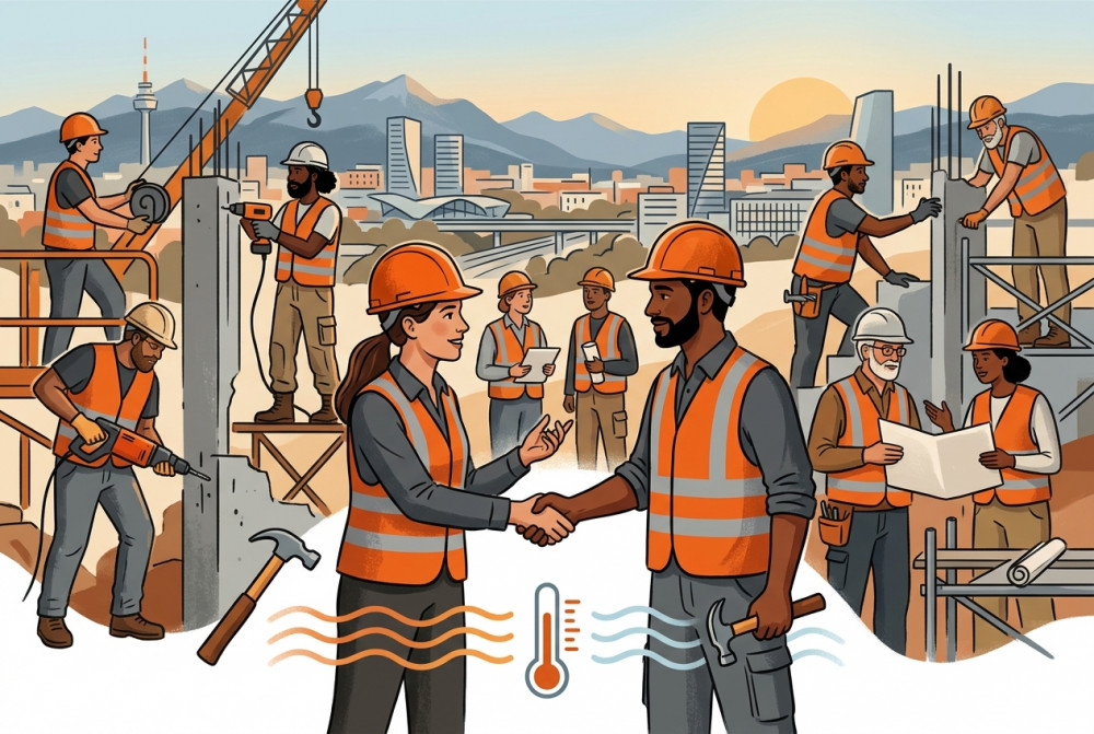 Hitze auf der Baustelle: Ab wie viel Grad gibt es in der Schweiz 2026 "hitzefrei" (SUVA-Regeln)?
