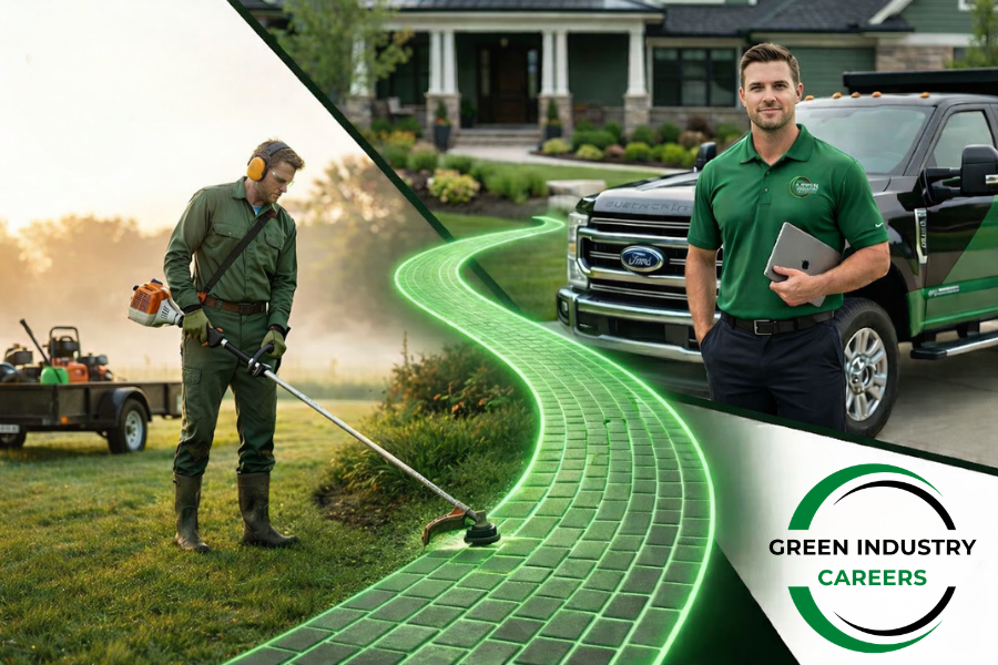 The Green Industry Career Path: How to Move from Crew Member to Management