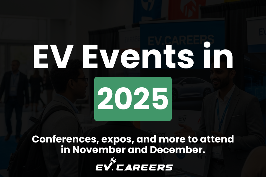 Must-Attend EV Events in November and December: Conferences, Expos & More