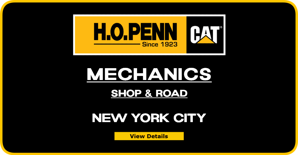 Construction Equipment Mechanic *up to $25k sign-on bonus* @ H.O. Penn Machinery