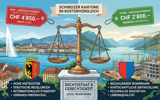 Mindestlohn in Genf & Tessin: Was Handwerker wissen müssen