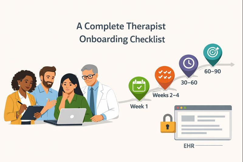 Therapist Onboarding Checklist: A Step-by-Step Guide for Employers and New Clinicians