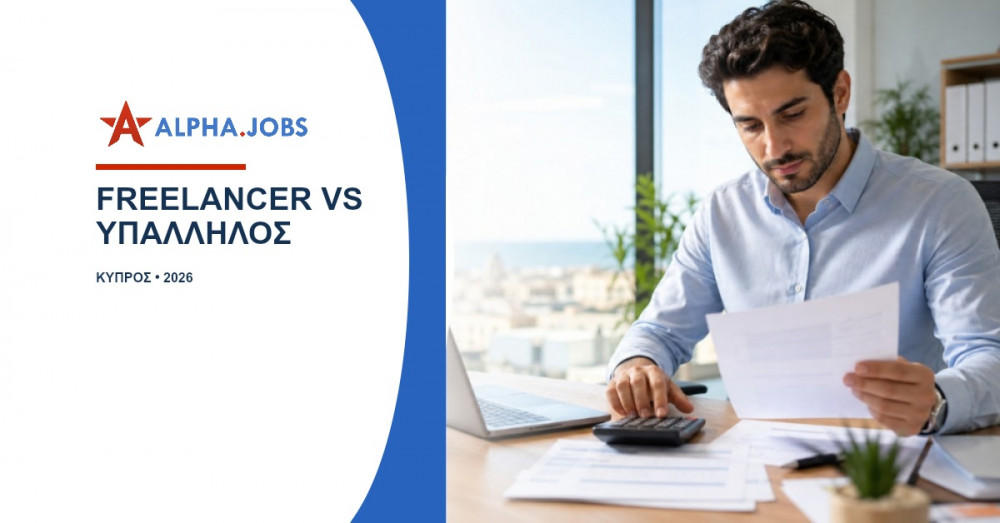 Freelancer vs Υπάλληλος στην Κύπρο 2026: Ο Πλήρης Οδηγός Επιλογής & τα Πλεονεκτήματα του Μόνιμου Προσωπικού
