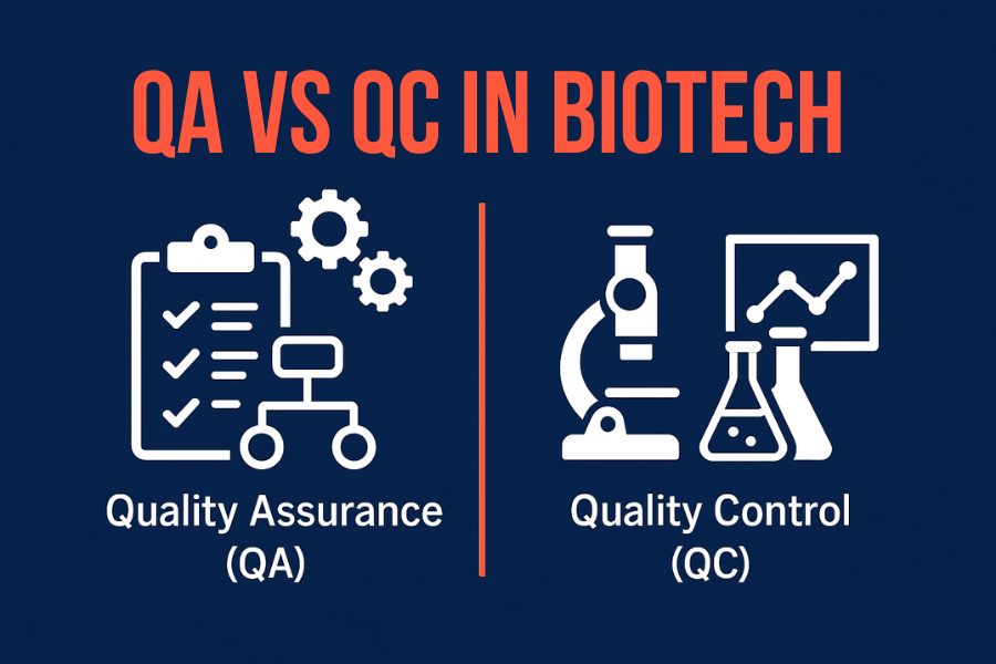 Quality Assurance vs Quality Control in Biotech: Roles, Salaries & Career Paths (2026 Guide)