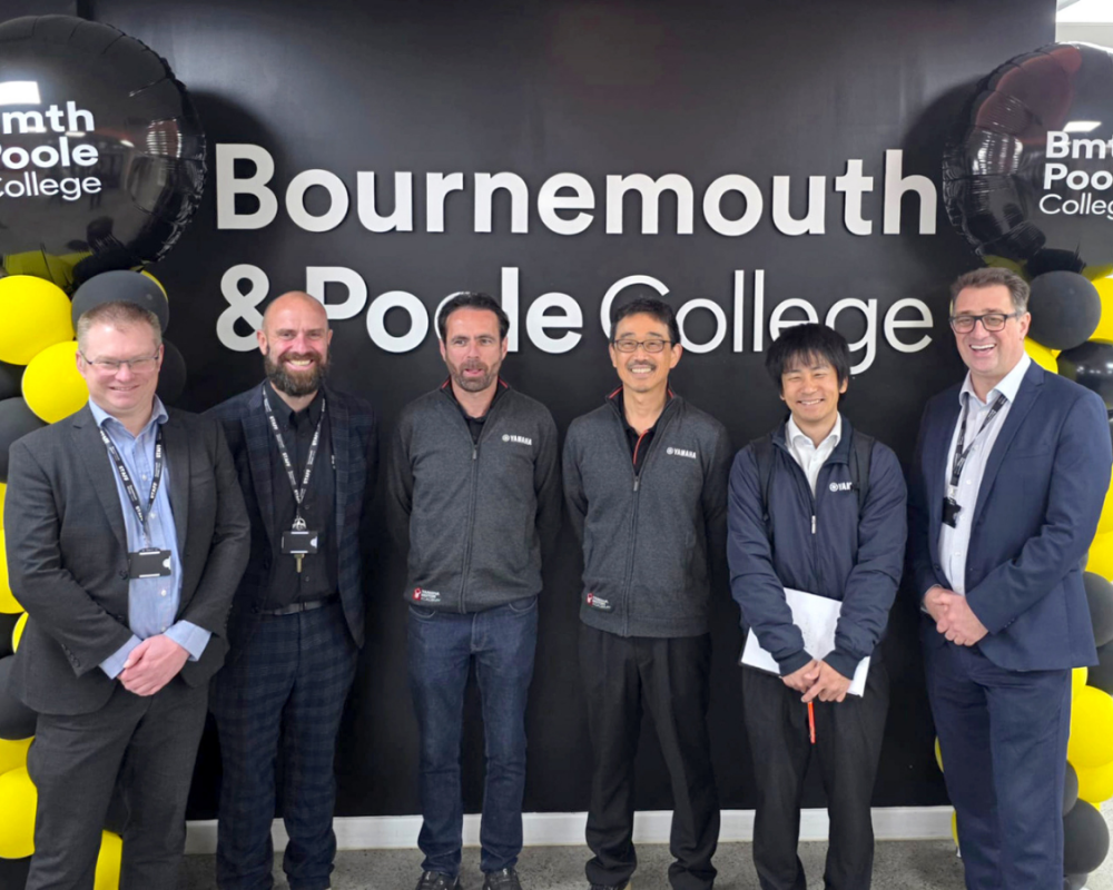 College Strengthens Industry Partnerships with Yamaha