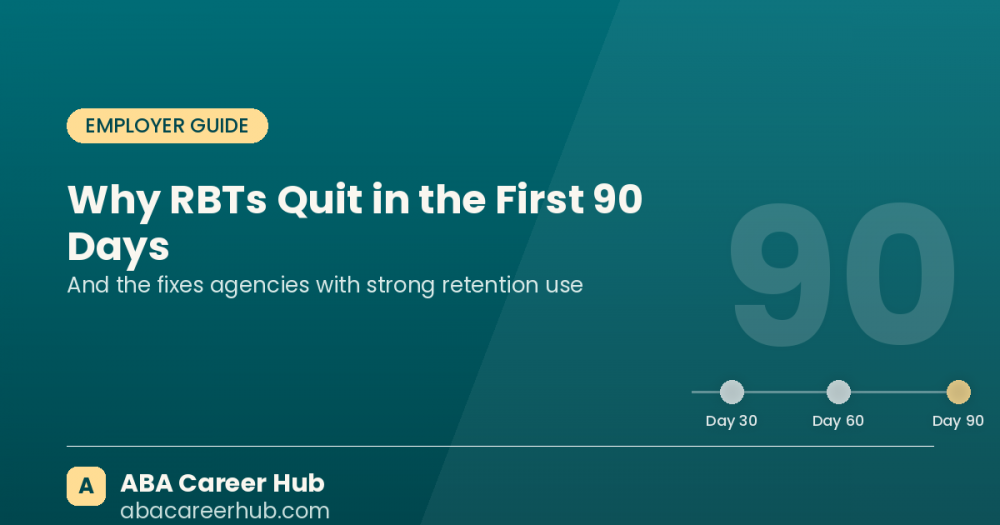 Why RBTs Quit in the First 90 Days (And How to Fix It)