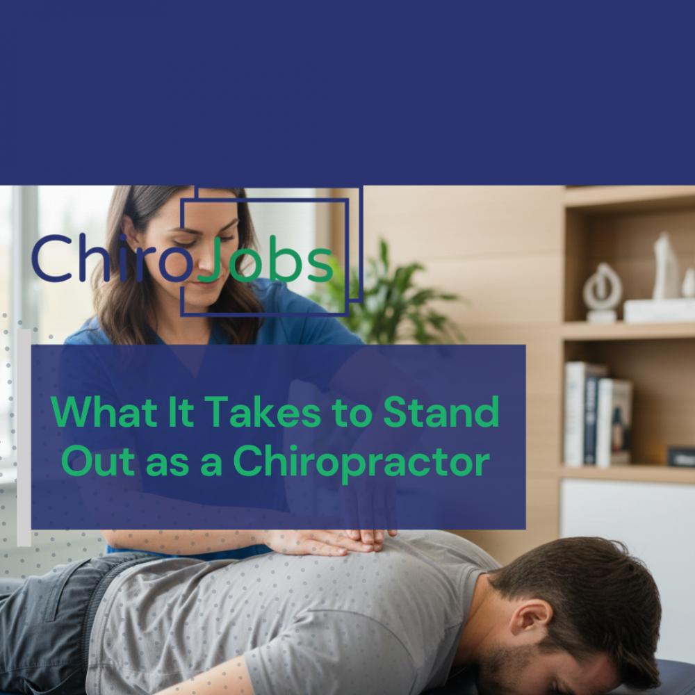 How to Stand Out in a Competitive Chiropractic Job Market
