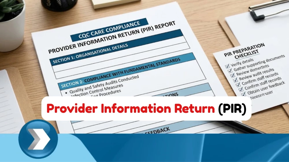 Provider Information Return (PIR): A Guide for Care Providers