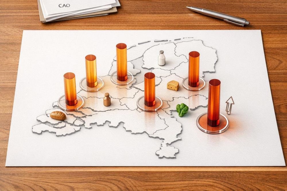 Salarisoverzicht 2026: Functies in de Voedingssector