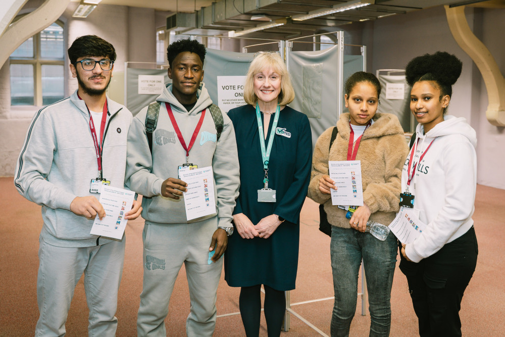 Nottingham College Hosts "Big vote" for UK Parliament Week
