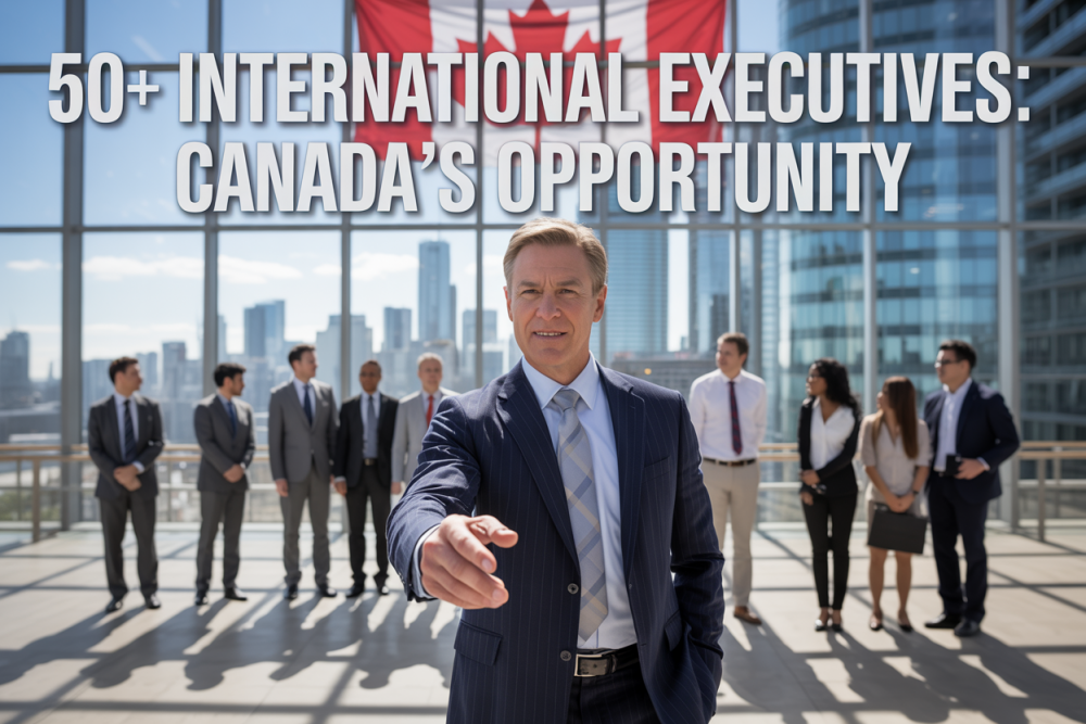 International candidates: opportunities for executives over 50 in Canada