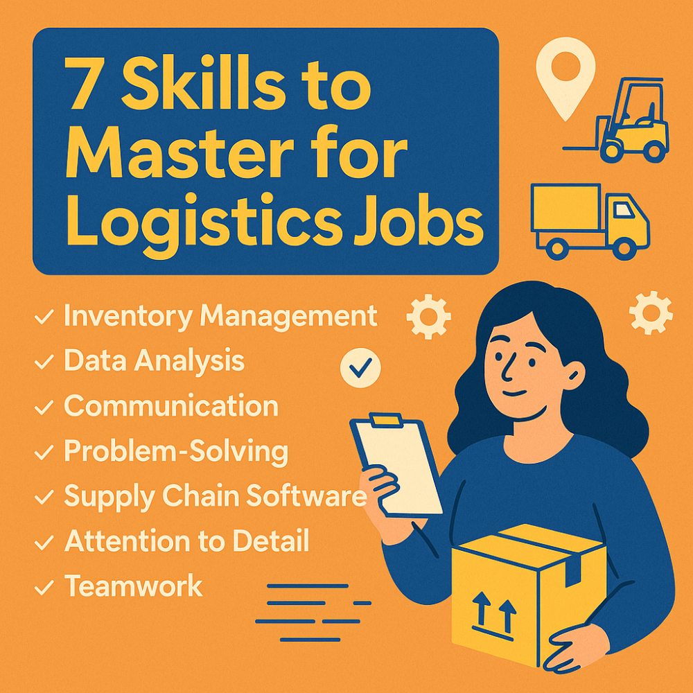 7 Skills to Master for Logistics Jobs