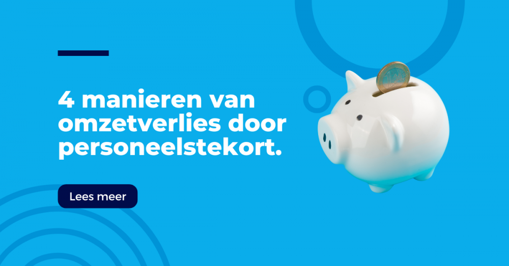 4 manieren van omzetverlies door personeelstekort.