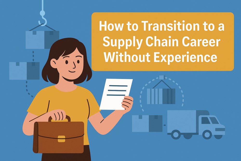 How to Transition to a Supply Chain Career Without Experience