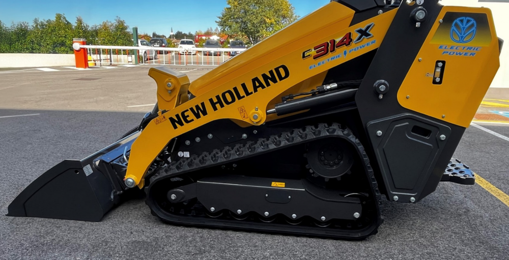 New Holland Previews C314X Electric Mini Track Loader