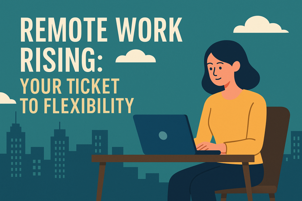 Remote Work Rising: Your Ticket to Flexibility