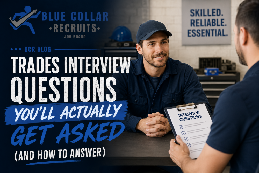 Trades Interview Questions You'll Actually Get Asked (And How to Answer)
