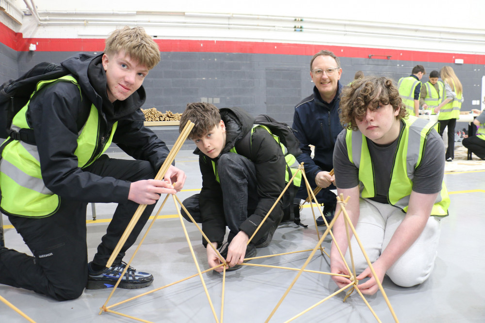 Schoolchildren explore future careers at college’s ‘Get into Construction’ event