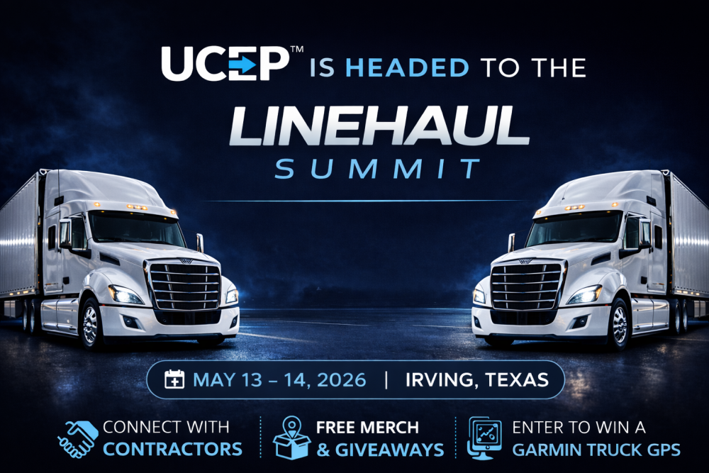 UCEP at Linehaul Summit 2026: Free Merch, Garmin Truck GPS Giveaway, and Real Industry Connections