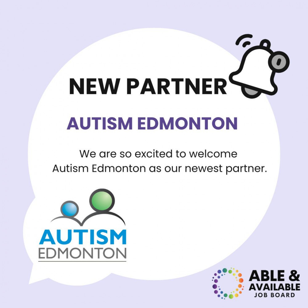 We are excited to welcome Autism Edmonton as our newest partner!