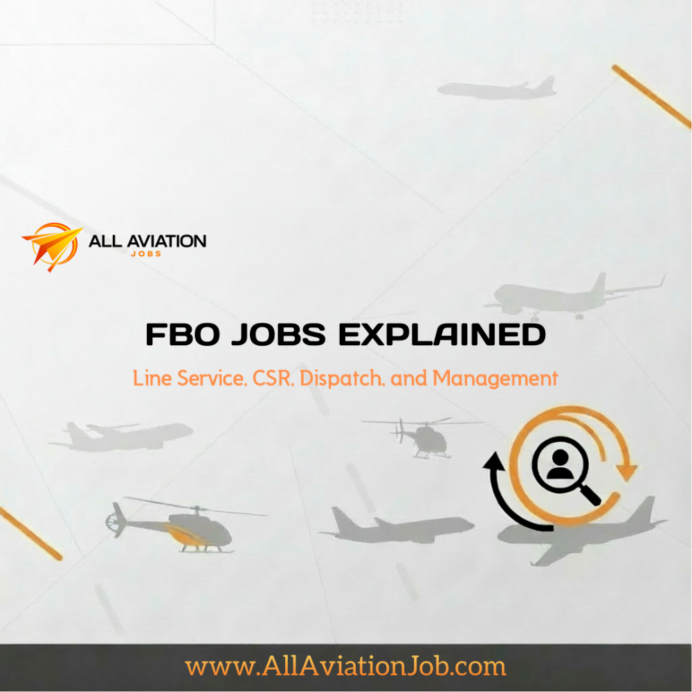 FBO Jobs Explained: Line Service, CSR, Dispatch, and Management
