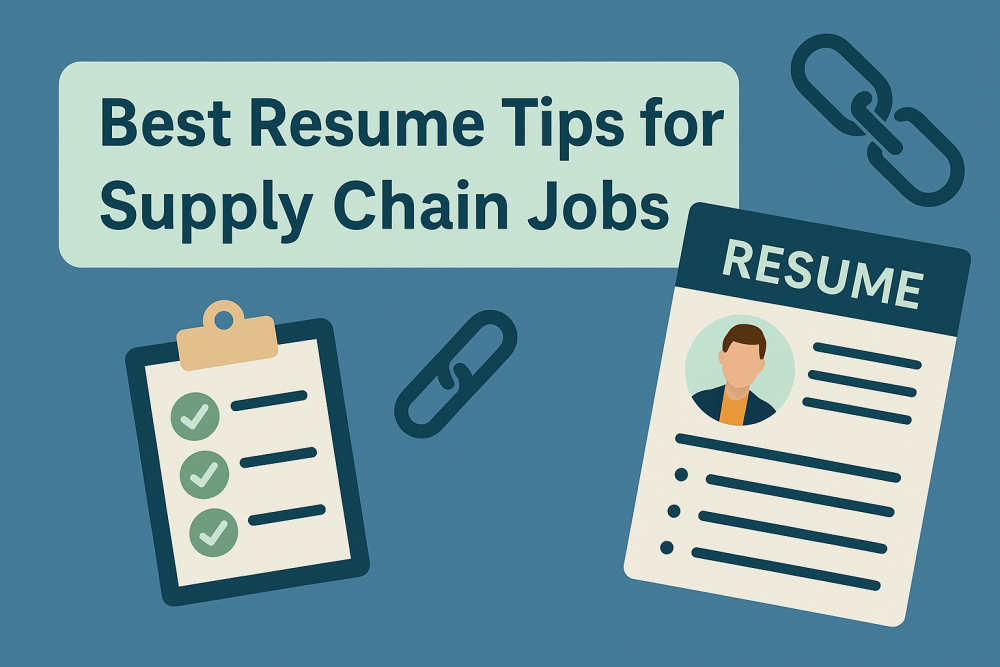 Best Resume Tips for Supply Chain Jobs