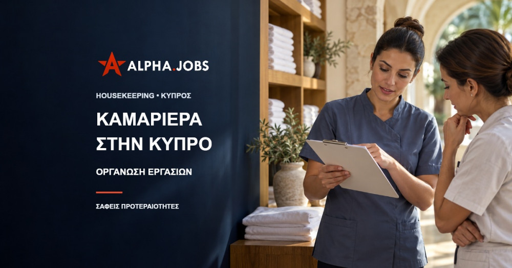 Καμαριέρα στην Κύπρο: Οργάνωση Εργασιών και Προτεραιοτήτων
