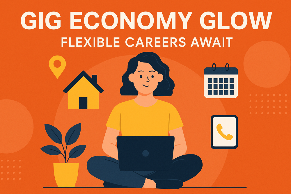 Gig Economy Glow: Flexible Careers Await