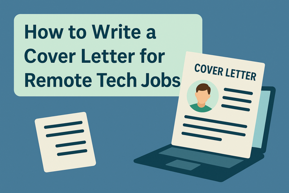 How to Write a Cover Letter for Remote Tech Jobs