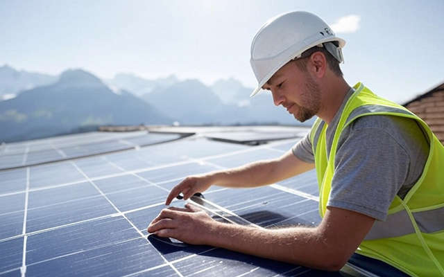 Spezialisierung Solarmontage: Karrierechancen in der Schweiz
