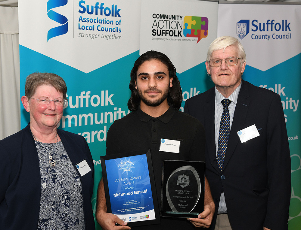 Inspirational student from Ipswich wins second award of the year