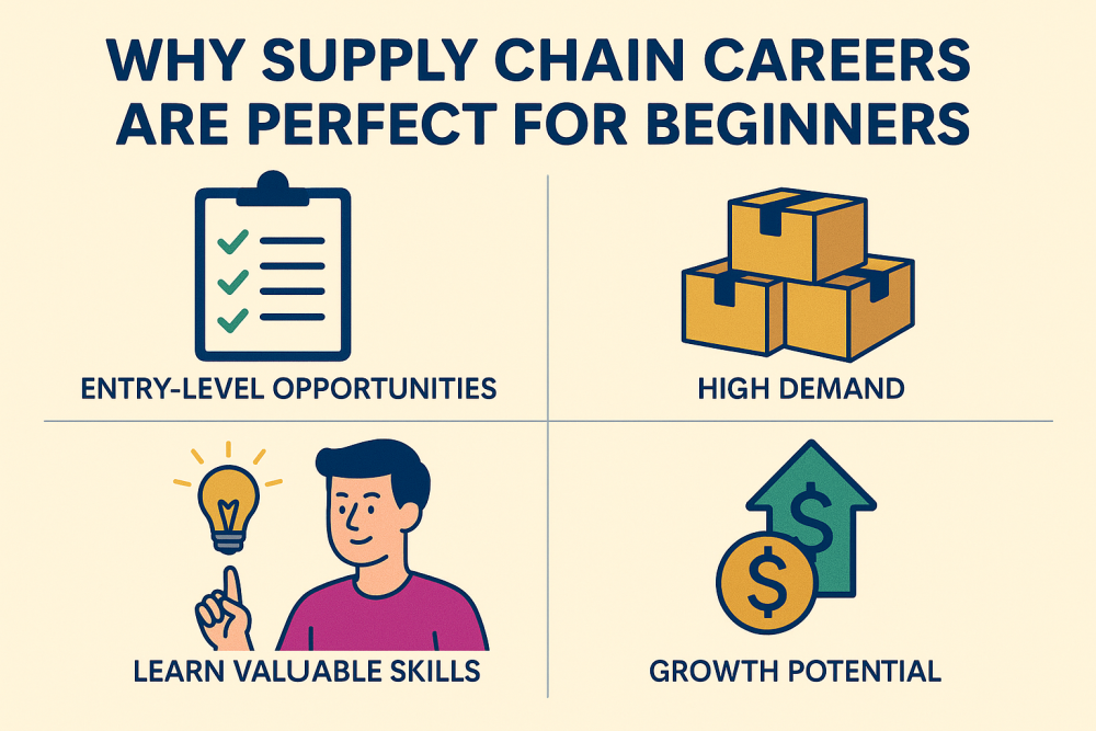 Why Supply Chain Careers Are Perfect for Beginners