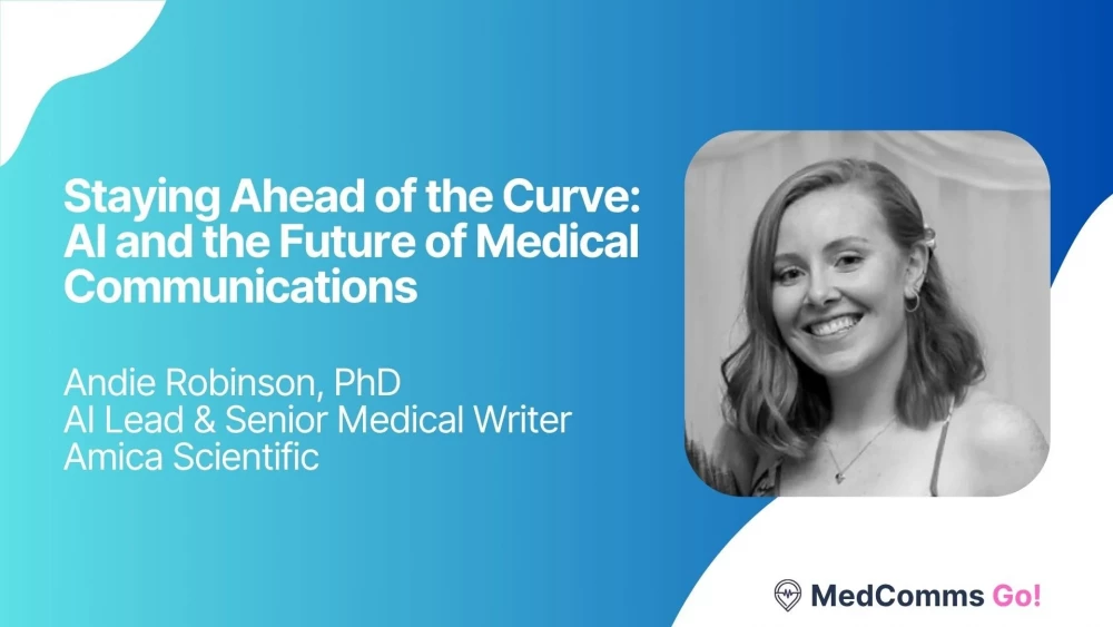 Staying Ahead of the Curve: AI and the Future of Medical Communications